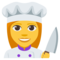 Woman Cook emoji on Emojione